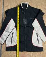 Crazyfire Men’s Vintage Racing Jacket Black Cream Red Size L NWT - Image 6