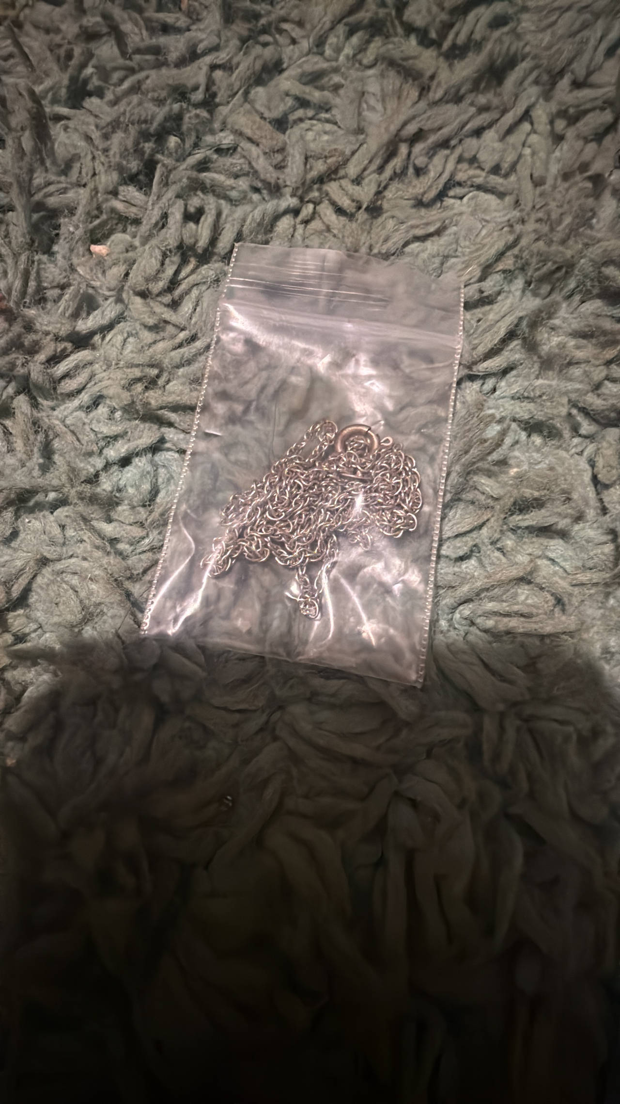 Silver-Tone Link Chain Necklace