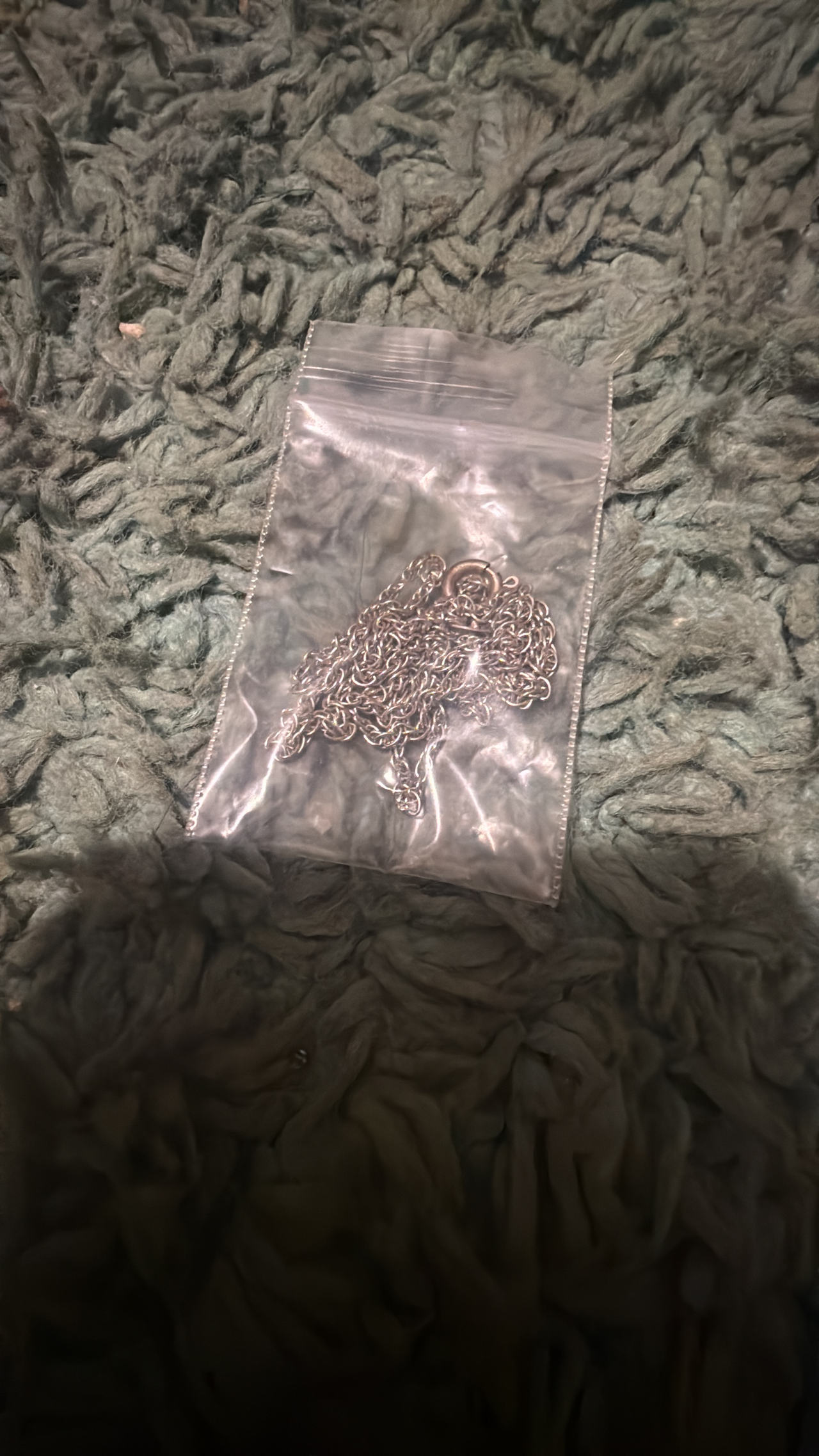 Silver-Tone Link Chain Necklace