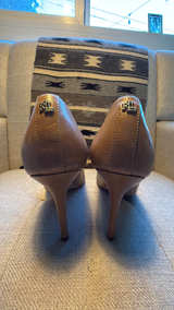 Lauren Ralph Lauren Lanette Snakeskin Toe Pump size 11B - Image 4
