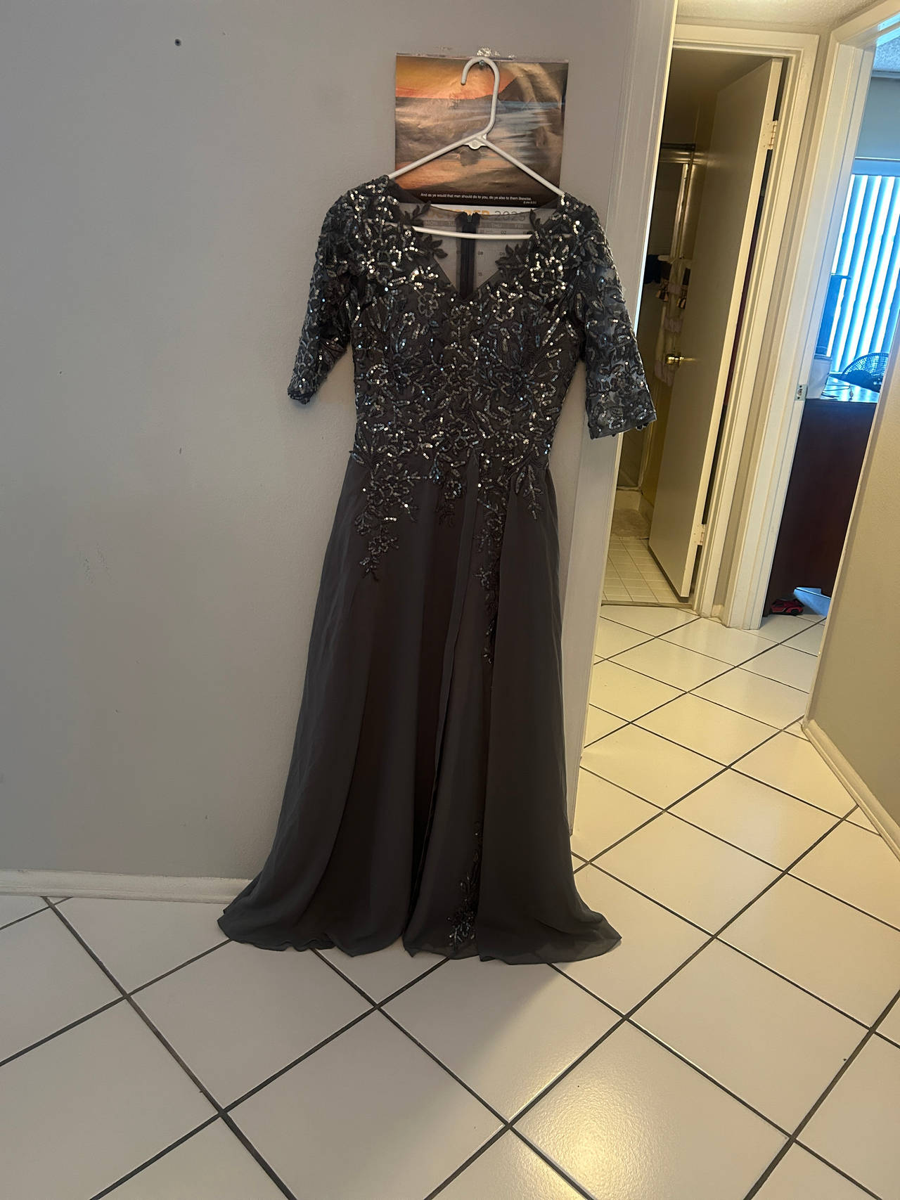 Embellished Evening Gown