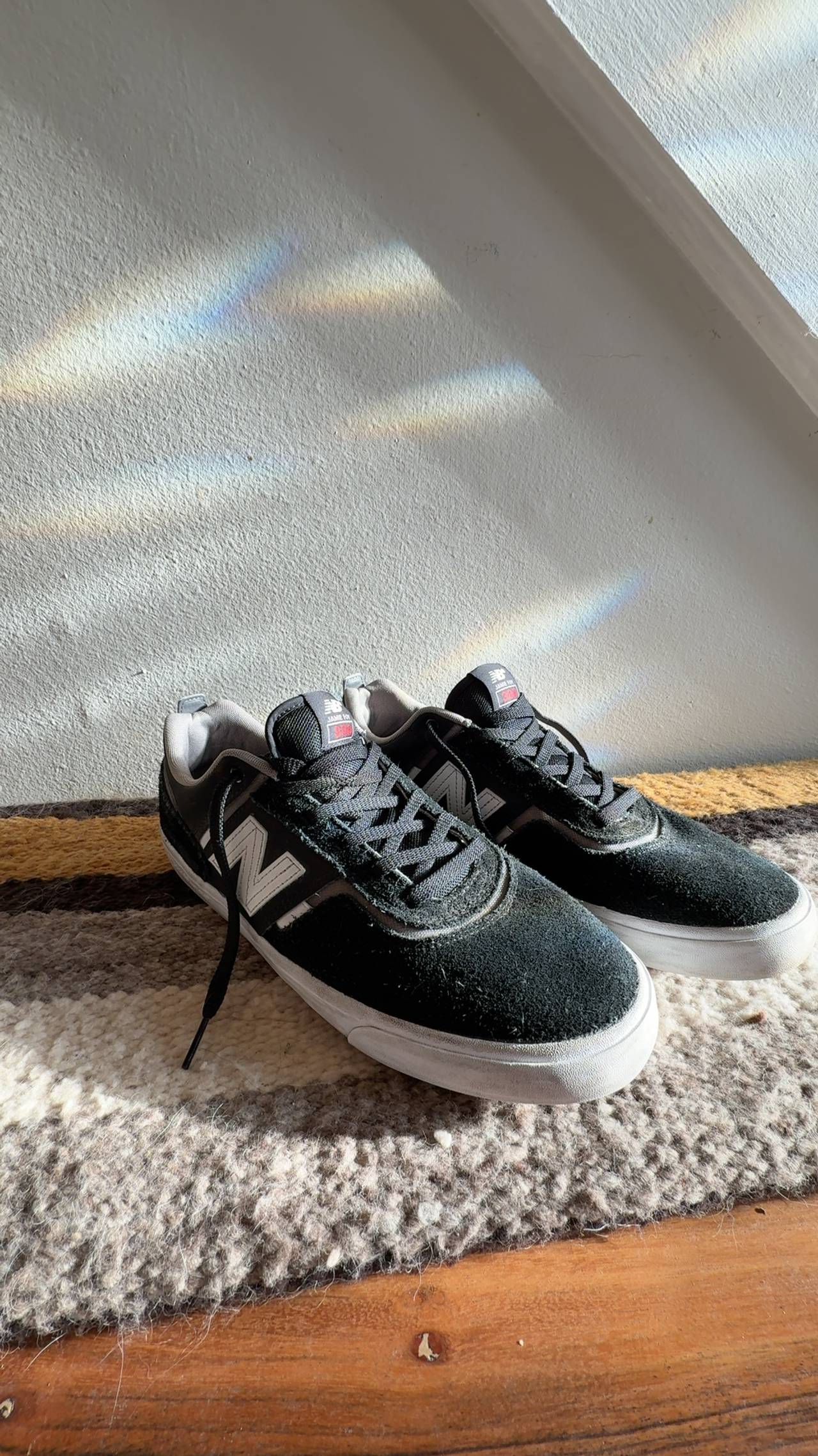 New Balance Numeric 306 Jamie Foy Black/White: 12