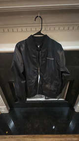 Spyder Black Bomber Jacket Size Medium - Image 1