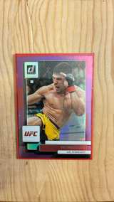 2022 Panini Donruss UFC Vicente Luque Purple Laser #161 - Image 2