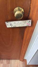 Love My World is a Better Place Because of You Hanging Sign - Image 3