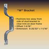 Steel City 4-11/16 in. Square Box with MS Bracket - Image 6
