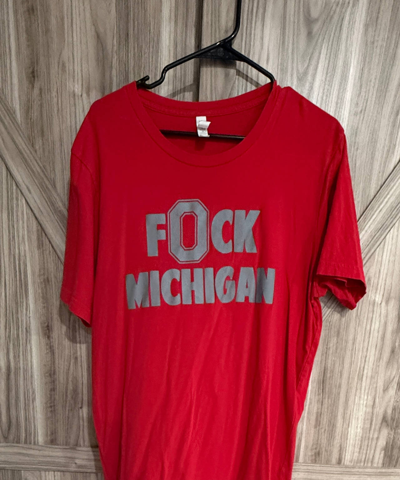 Ohio State Rivalry T-Shirt Size XL F * C K Michigan