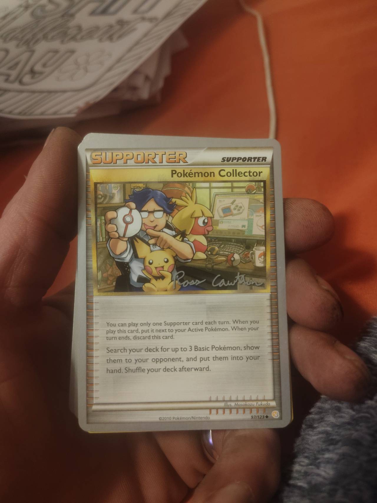 Pokémon Collector 97/123 World Championships 2010 Ross Cawthon