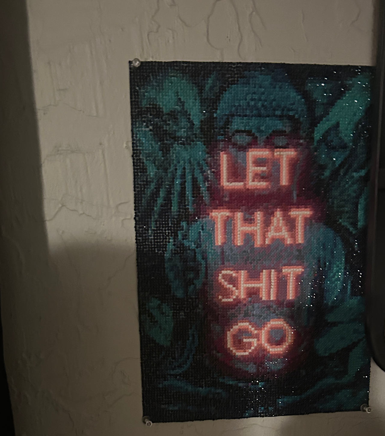 Buddha Let That Shit Go Diamond Painting Art
