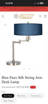 Swing Arm Desk Lamp (Needs light bulb) - Image 2