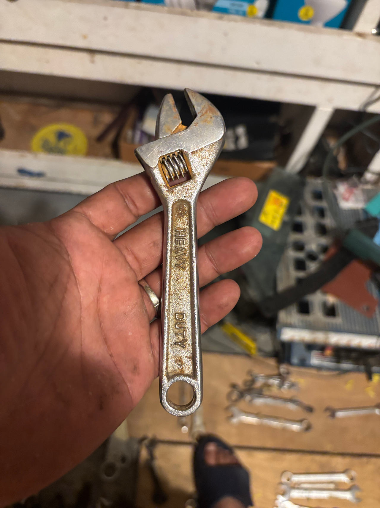 Heavy Duty Adjustable Wrench