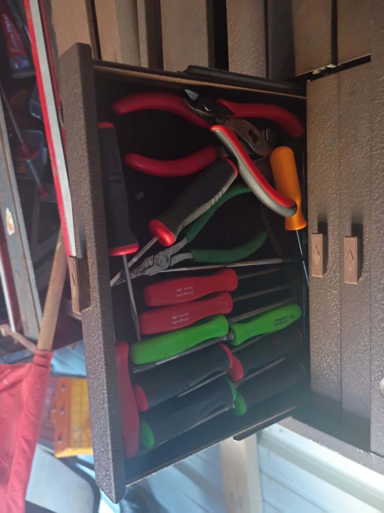 Vintage Tool Chest Stack snap-on assortment