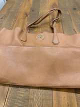 Tory Burch Leather Tote Brown Purse - Image 2