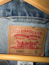 Levi's Vintage Denim Trucker Jacket 70507 Y2K 90s - Image 5