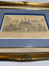Clarence H. Goff Governor's Palace Williamsburg Sketch - Image 2