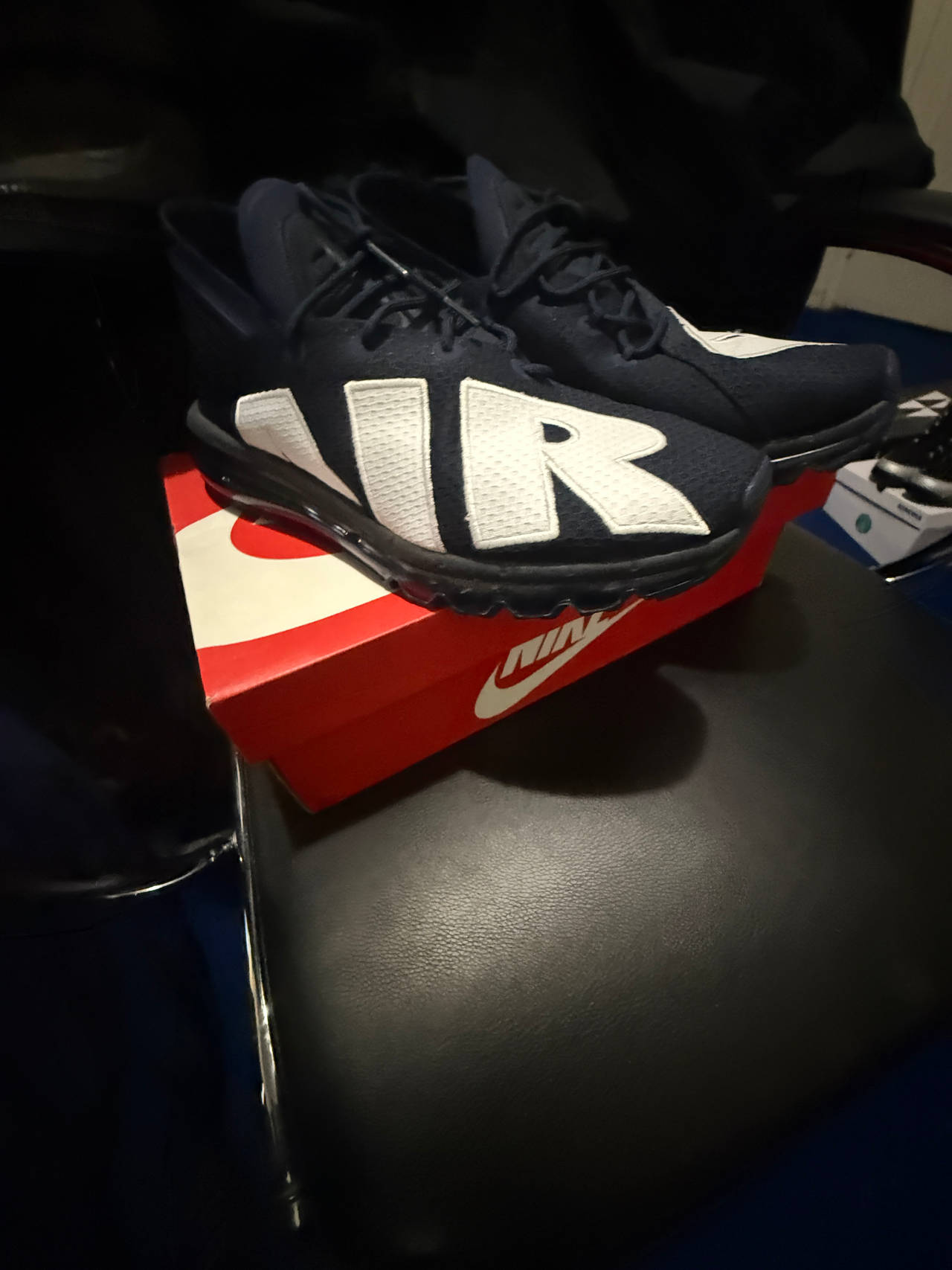 Nike Air Max Flair Navy White