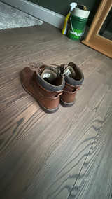 Men's Brown Leather Lace-Up Boots - Image 2