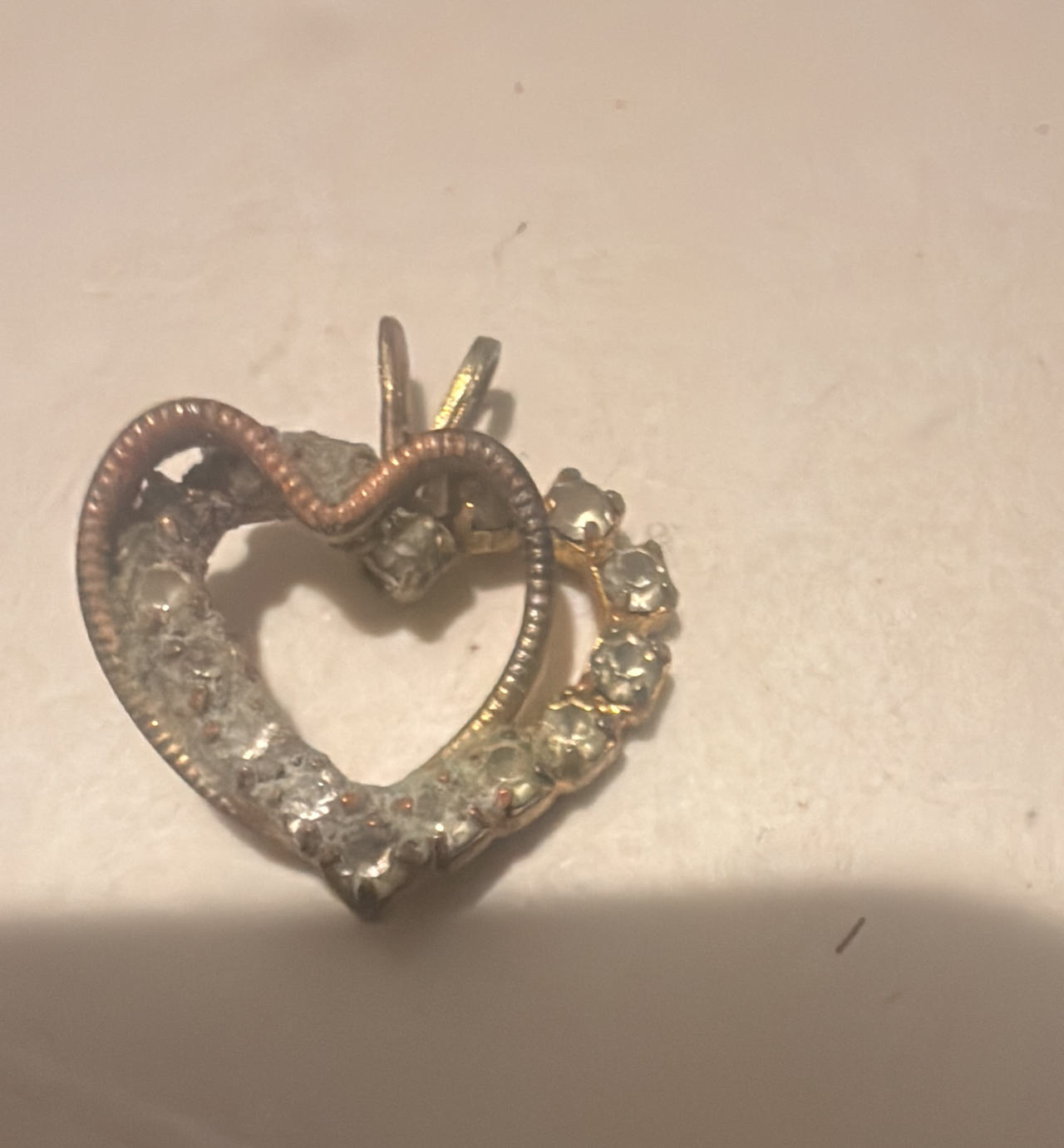 Vintage Style Heart Pendant