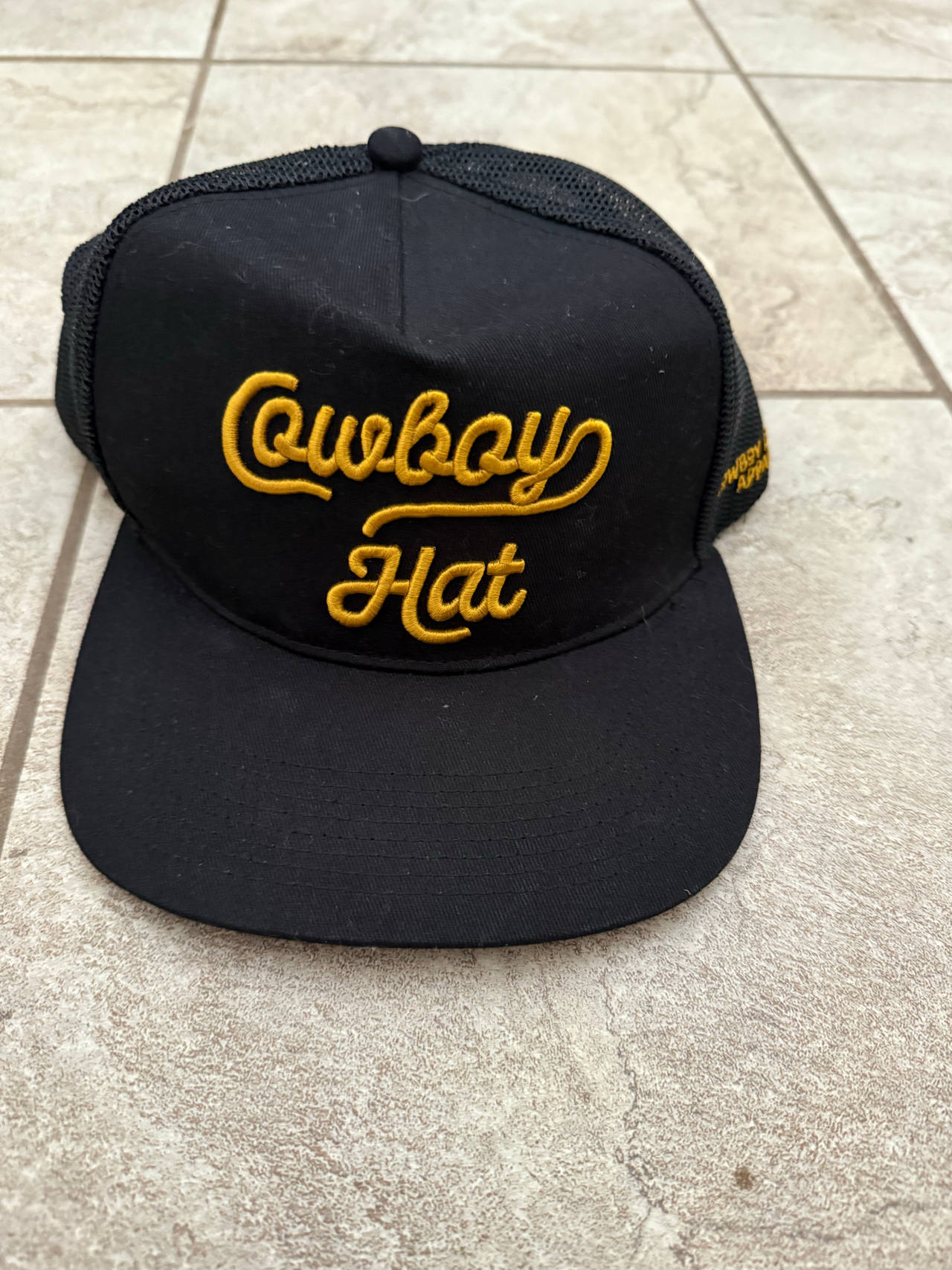 Cowboy Apparel Cowboy Hat Trucker Hat