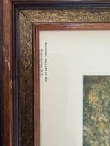Claude Monet Banks of the Seine Framed Print 11.5X15.5 - Image 2