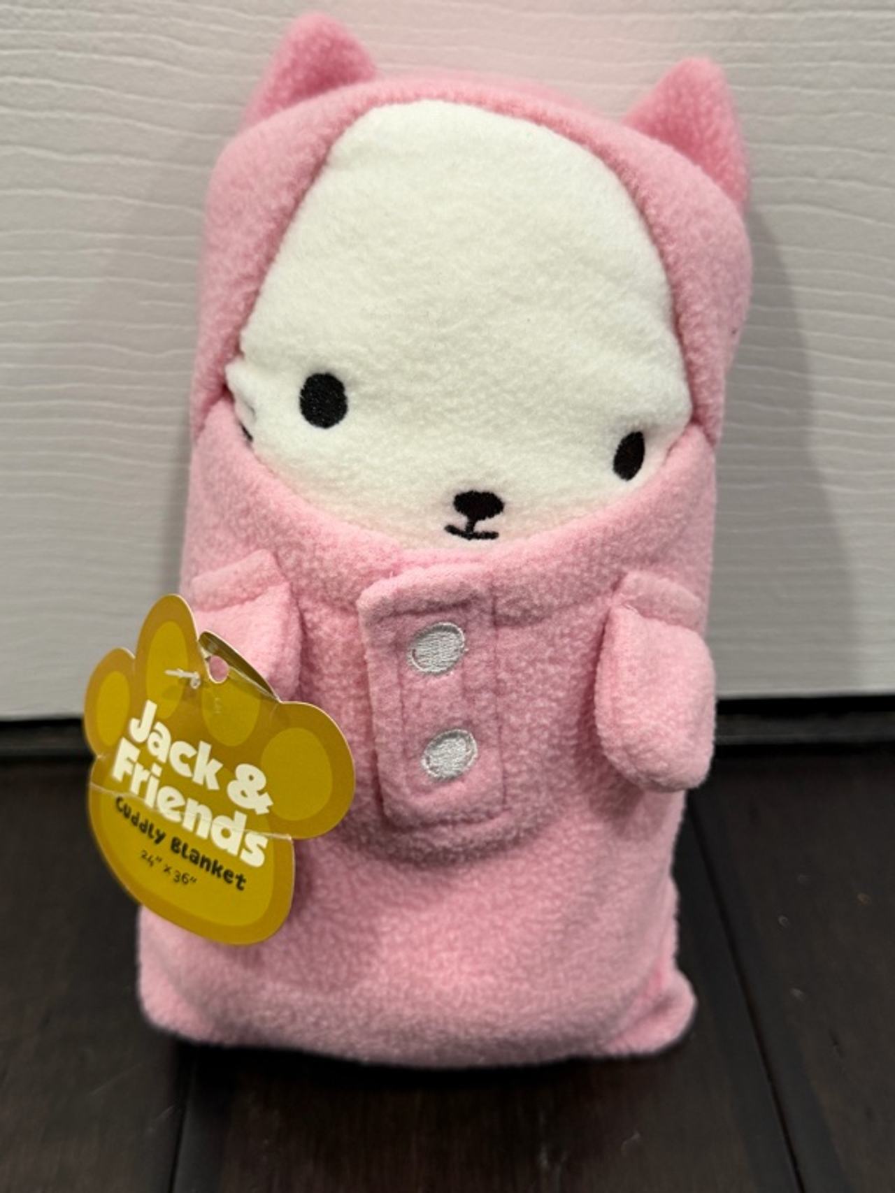 Jack & Friends Plush Baby Cuddly Blanket 24” X 36”