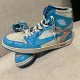 Nike Air Jordan 1 Off-White UNC University Blue - Image 2