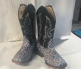 Roper Kids Glitter Geometric Western Boots - Image 1