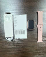 Apple Watch Series 5 40mm Gold Aluminum Case with Pink Sand Sport Band - Image 1