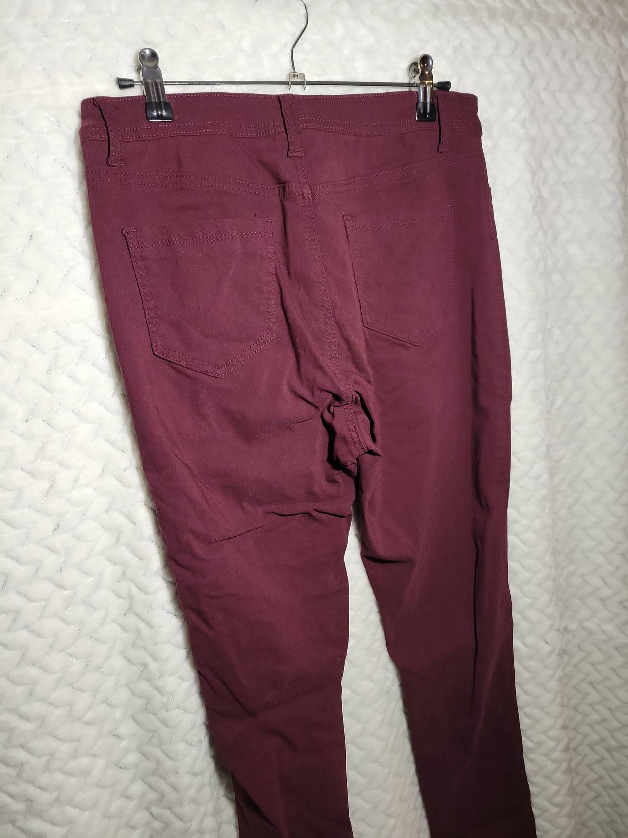 Lover Brand Fashion Burgundy Skinny Pants sz L