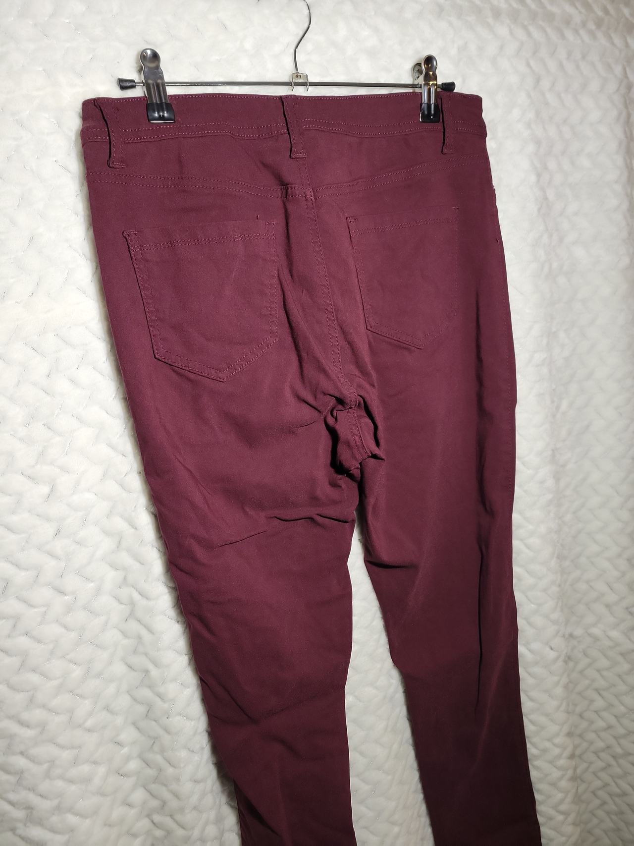 Lover Brand Fashion Burgundy Skinny Pants sz L