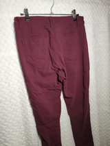 Lover Brand Fashion Burgundy Skinny Pants sz L - Image 1