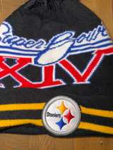 New Era Pittsburgh Steelers Super Bowl XIV Cuffed Pom Knit Hat - Image 5
