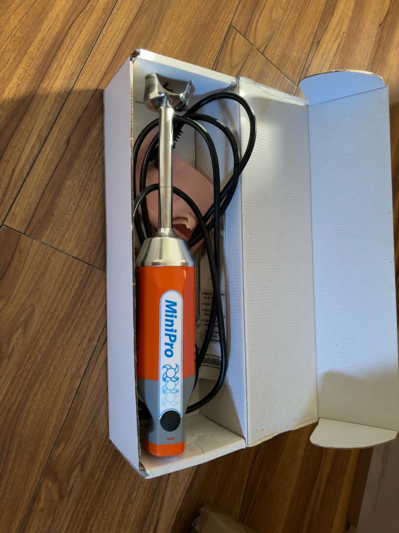 Dynamic MiniPro Handheld Mixer Orange