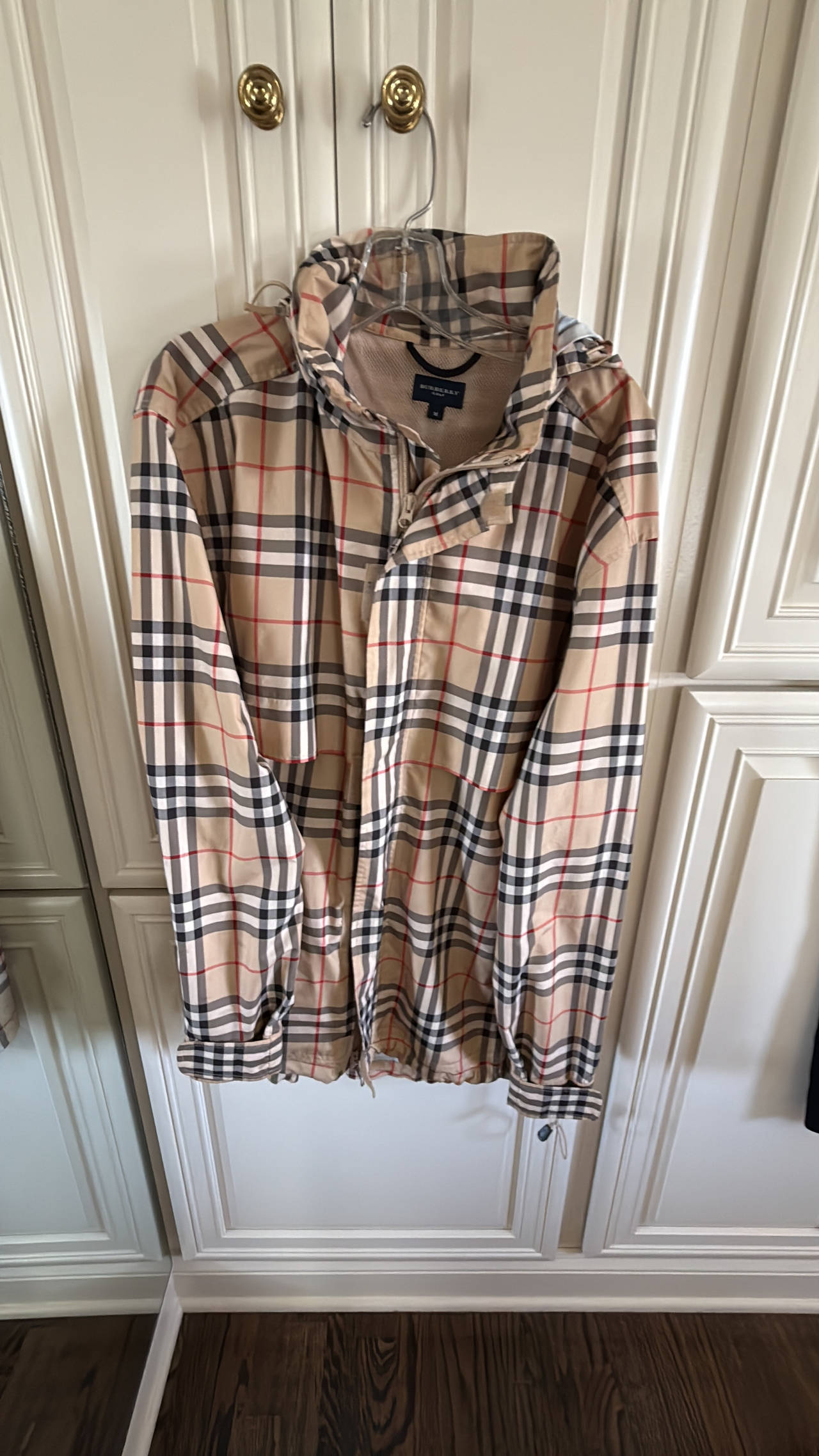 Burberry Vintage Check Hooded Jacket