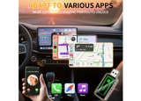 Wireless CarPlay Adapter, Convert Wired to Wireless CarPlay Android Auto 2-in-1 - Image 2