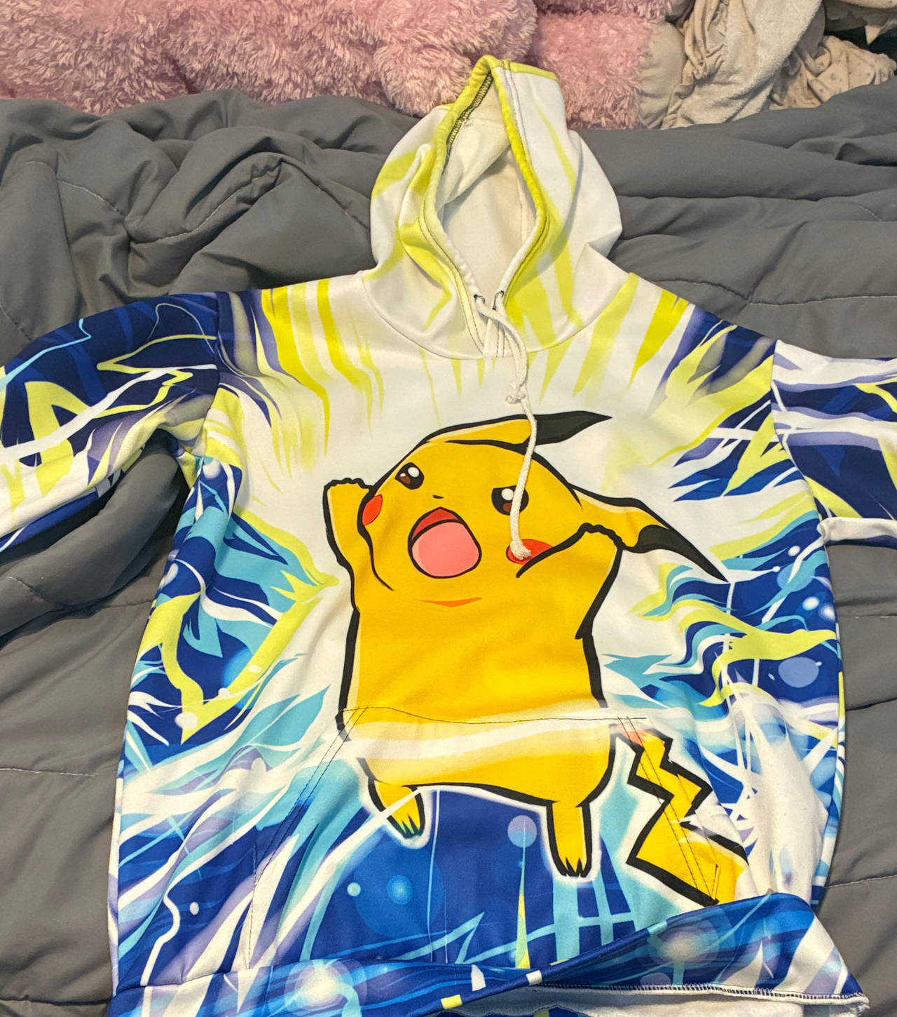 Pokémon Pikachu All-Over Print Hoodie