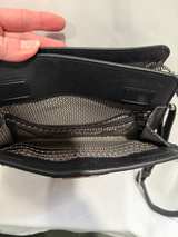 Brighton Beckman Organizer Bag Black Leather Studded Crossbody Bag - Image 7