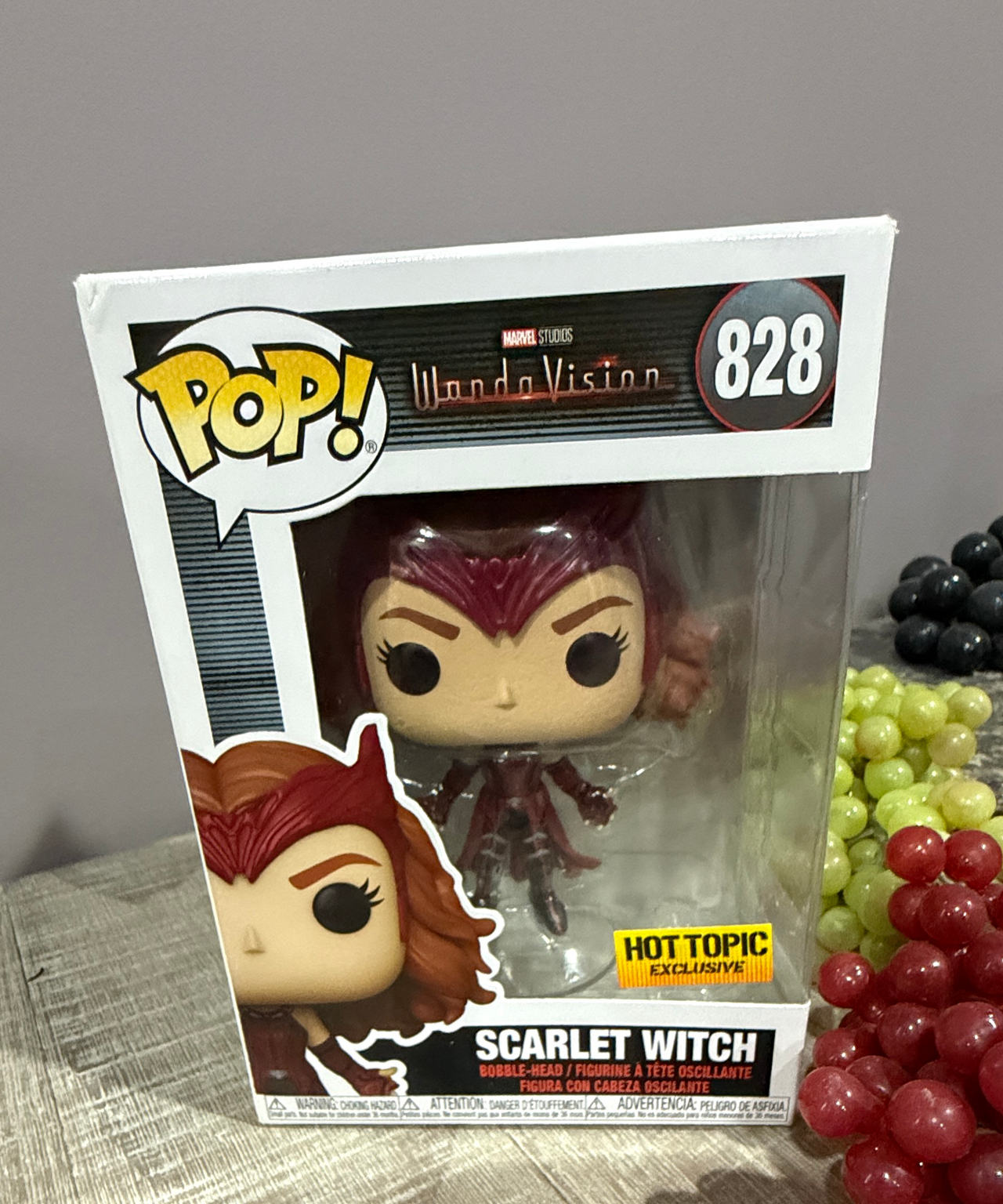 Funko Pop! Marvel: WandaVision - Scarlet Witch #828 Hot Topic Exclusive