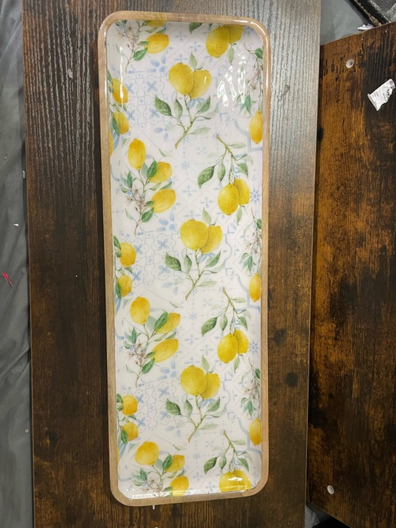 This is handcrafted from India food tray