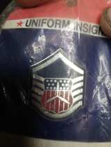 US Air Force Master Sergeant Insignia Pin - Image 3