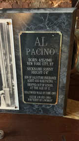 Al Pacino Commemorative Biography Plaque - Image 2