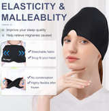 EXQUISLIFE Migraine Headache Relief Cap, Gel Ice Head Wrap, Hot and Cold Therapy - Image 4