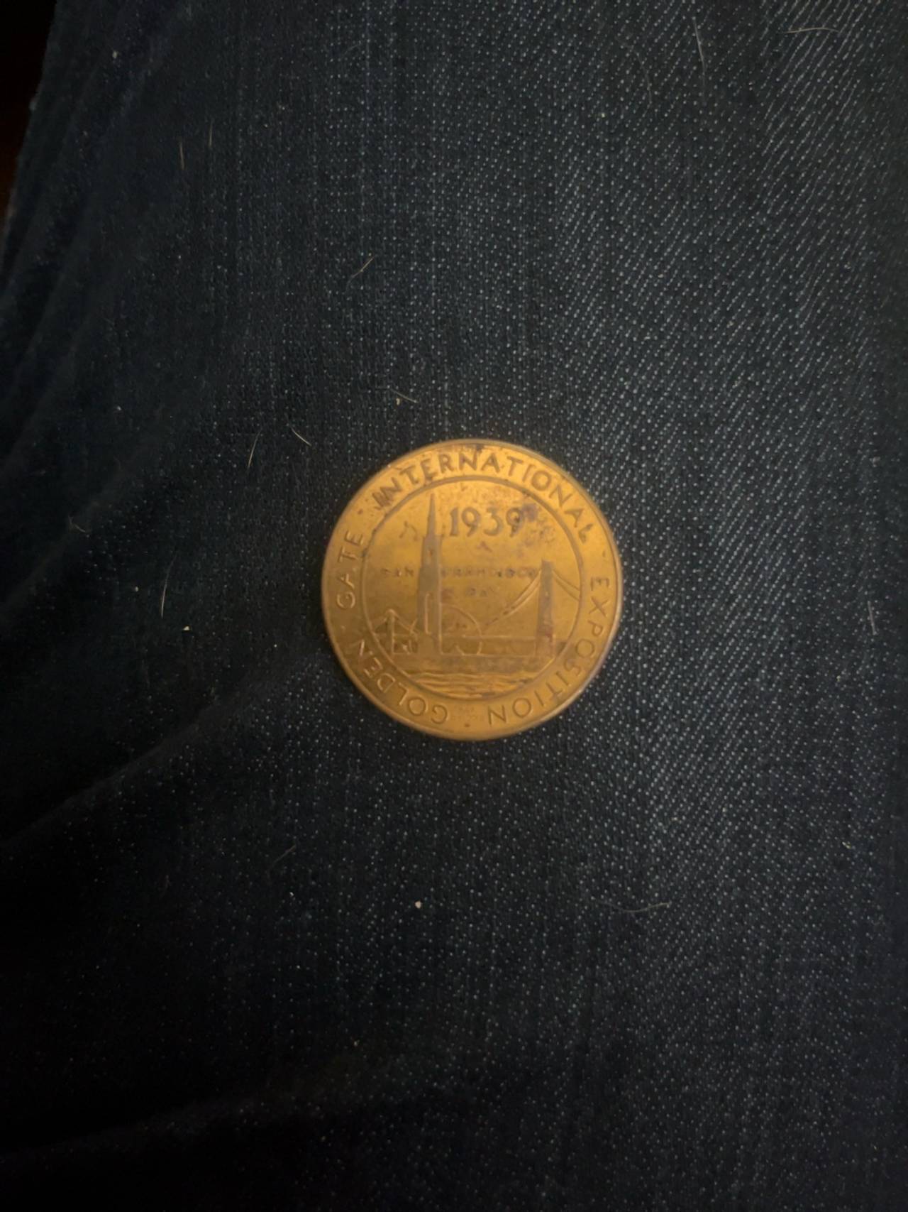 Golden Gate International Exposition 1939 Medal