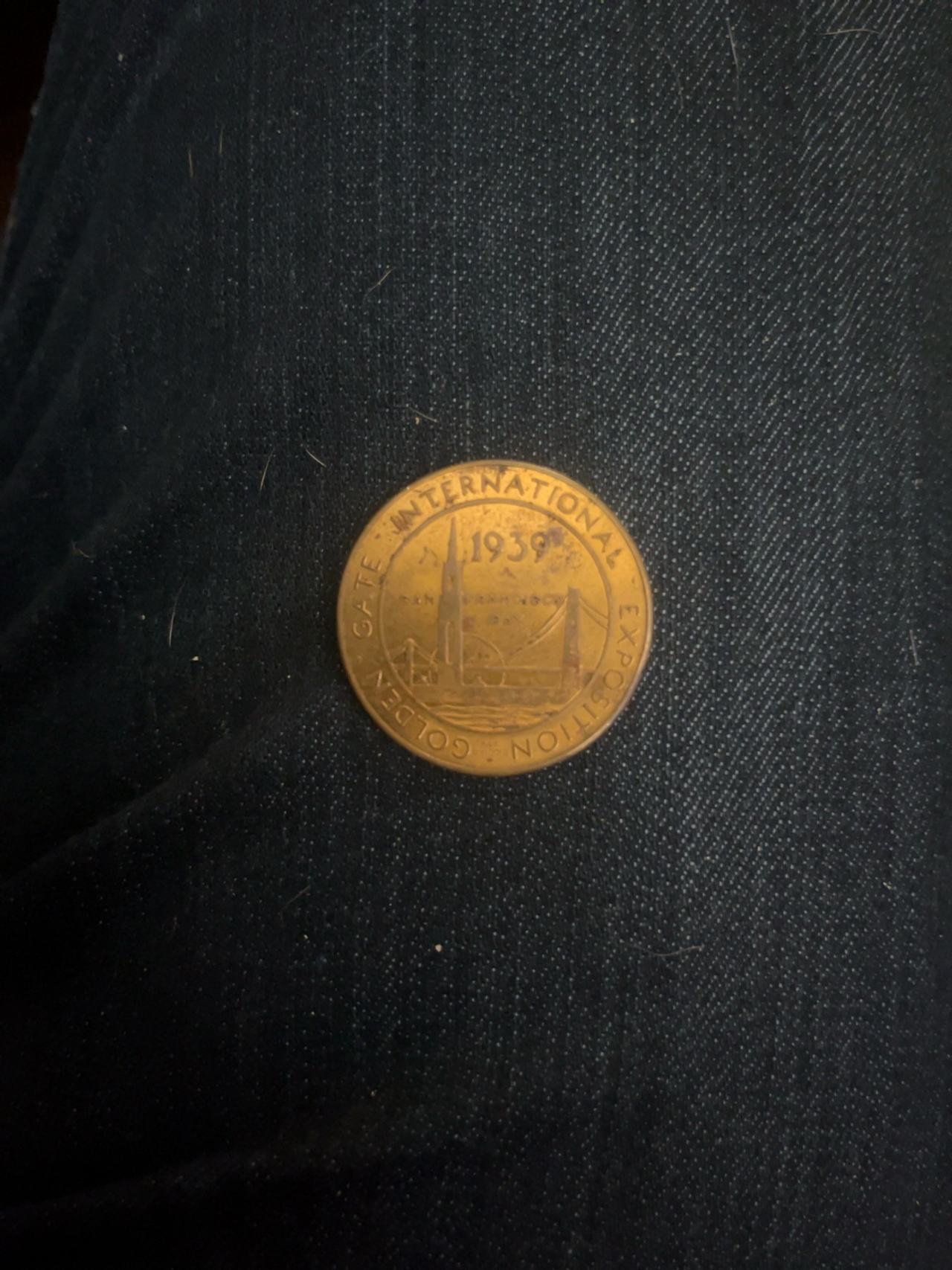Golden Gate International Exposition 1939 Medal