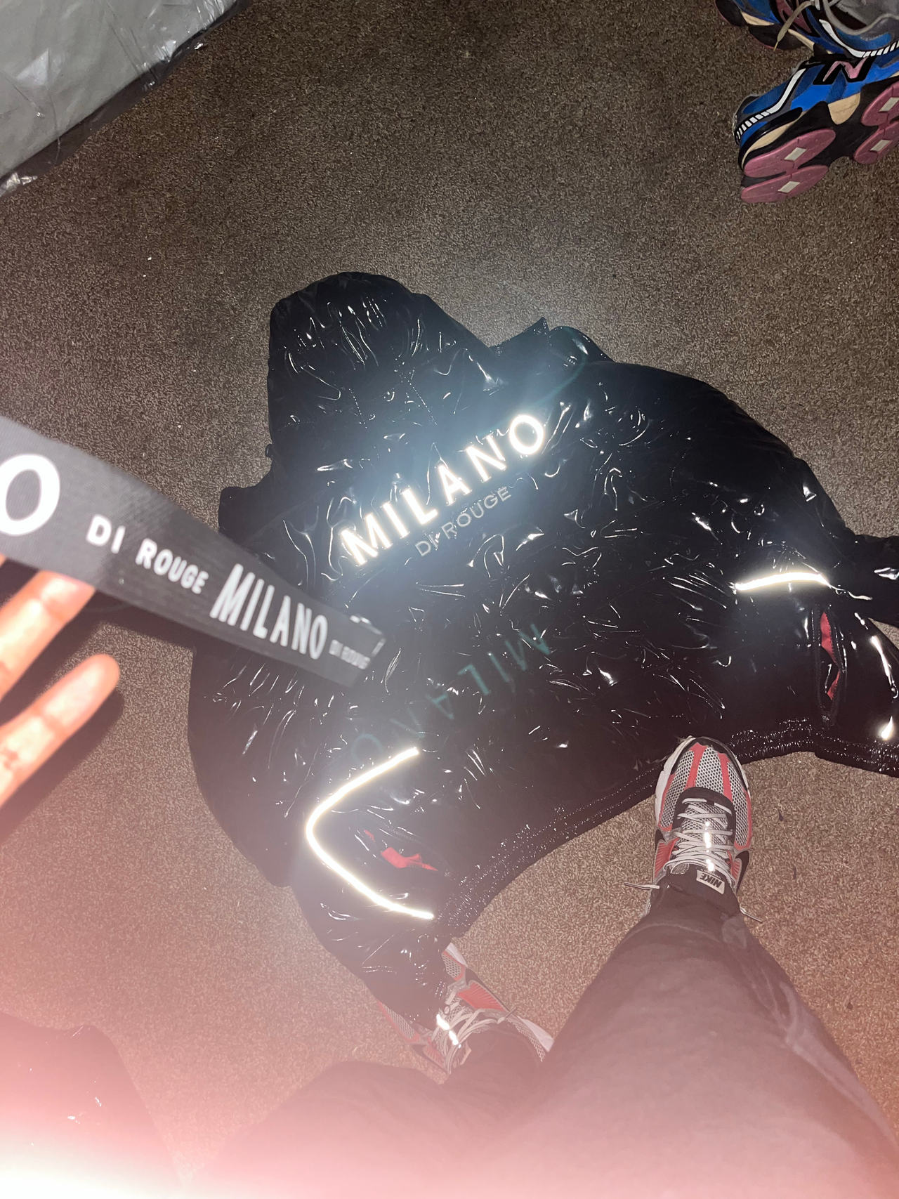 Di Rouge Milano Reflective Puffer Jacket