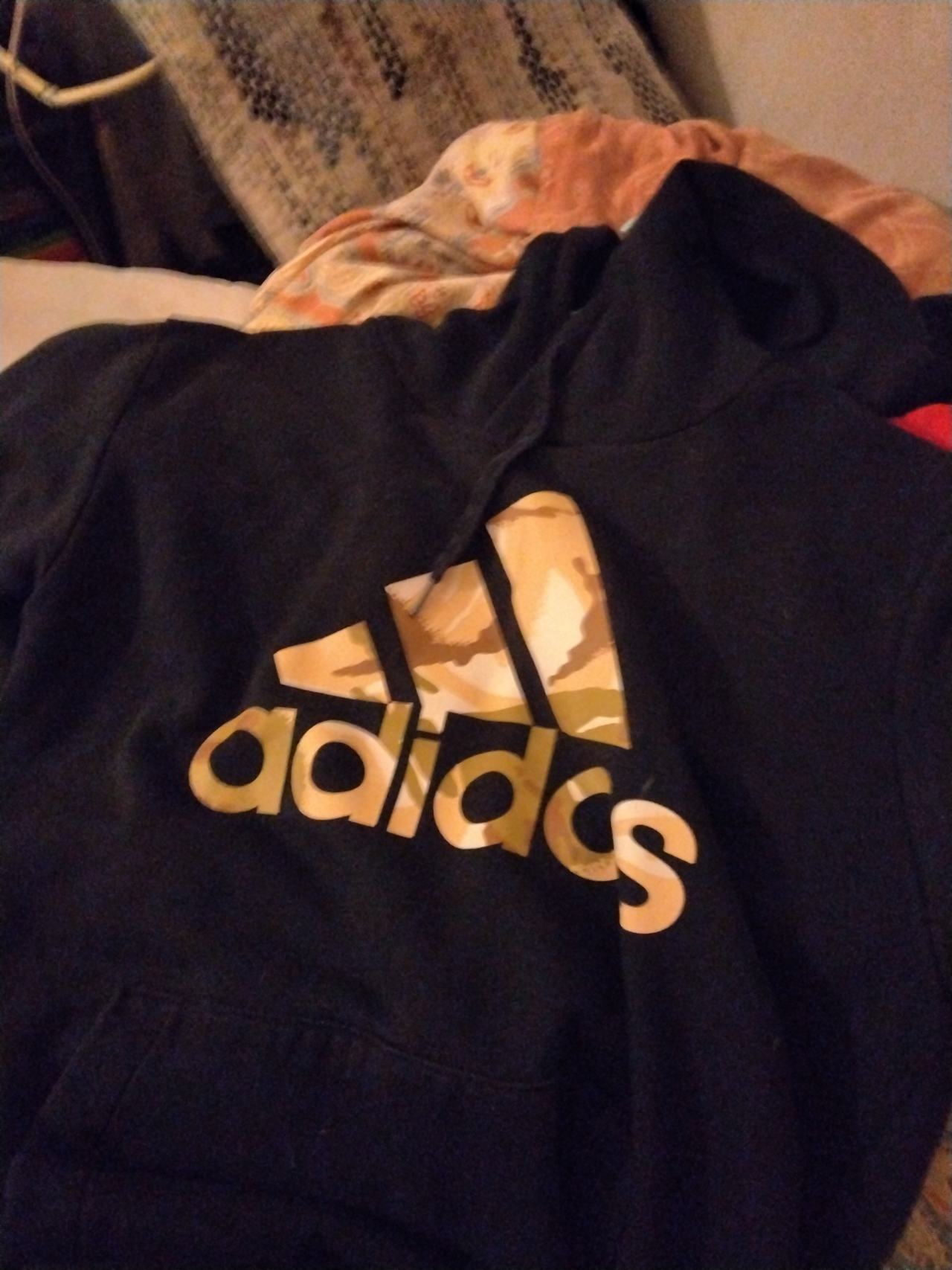 adidas Essentials Camo Logo Hoodie