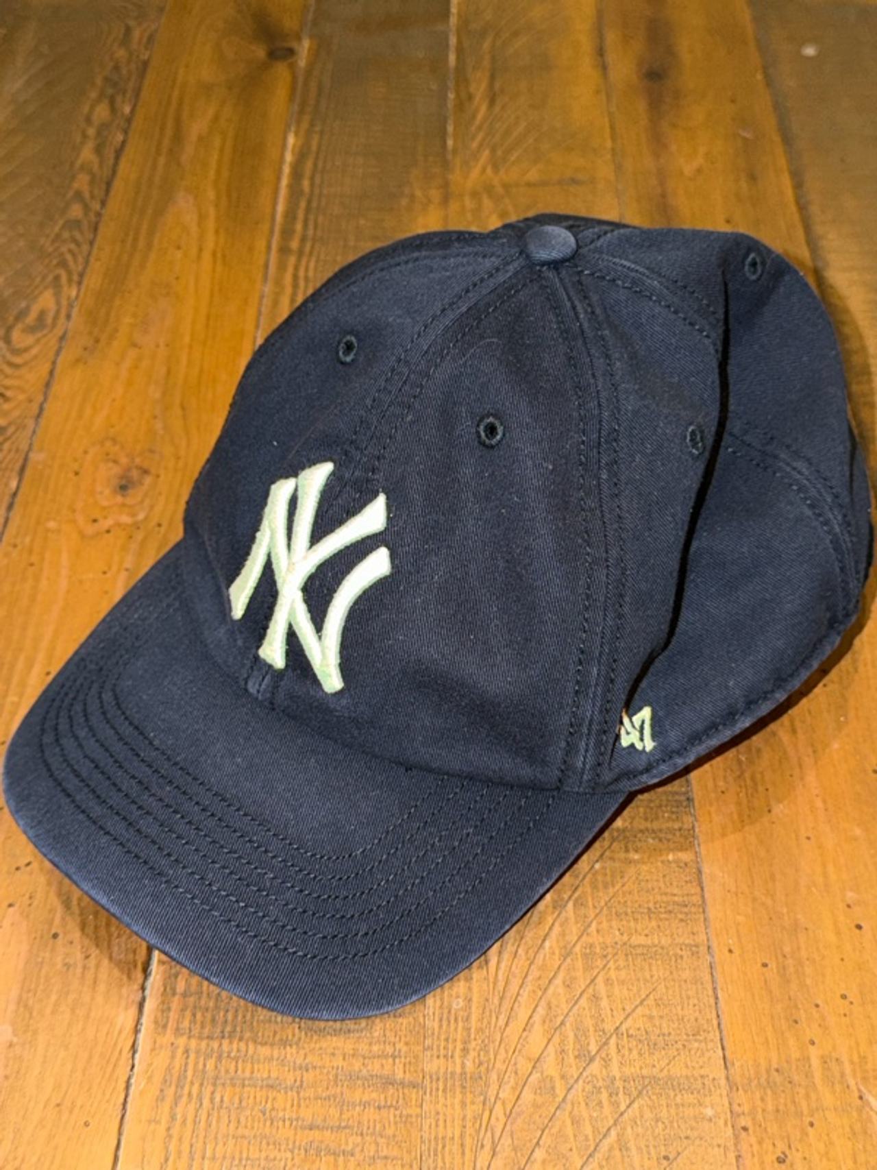 New York Yankees XL Baseball Cap Fitted Blue Navy 47 Brand MLB 