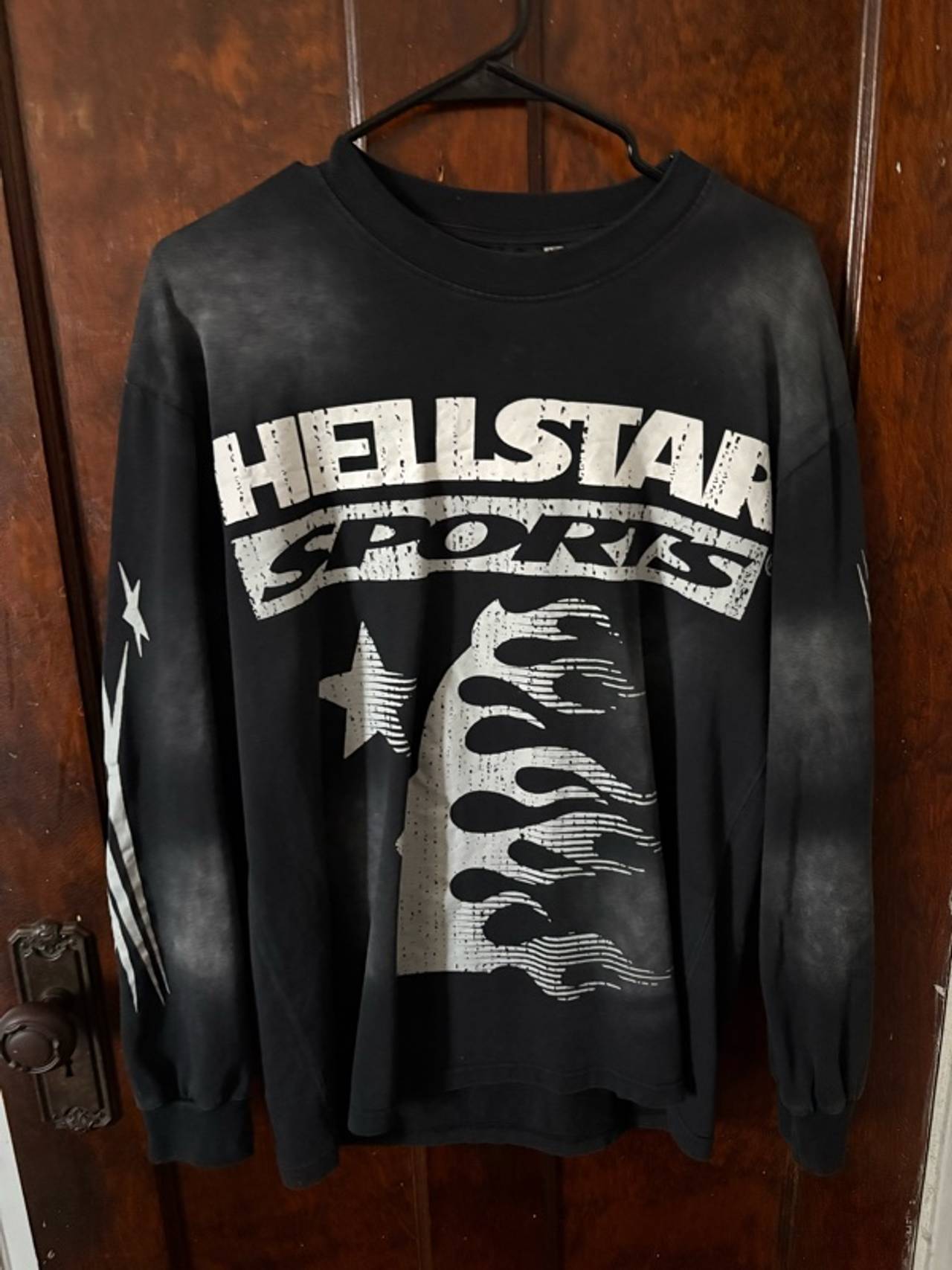 Hellstar Black Long Sleeve Graphic T-Shirt