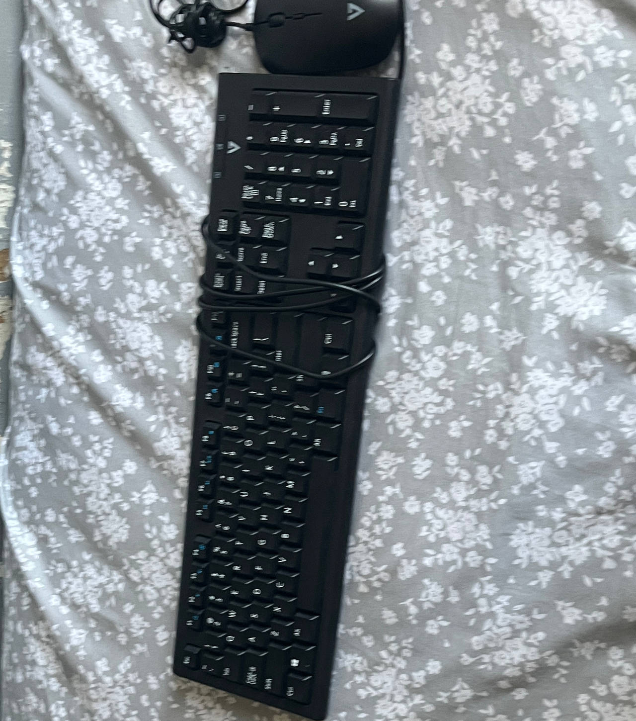 V7 Wired Keyboard and Mouse Combo