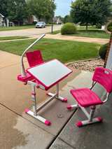 Mecor Kids Adjustable Desk and Chair Set with Lamp - Image 3
